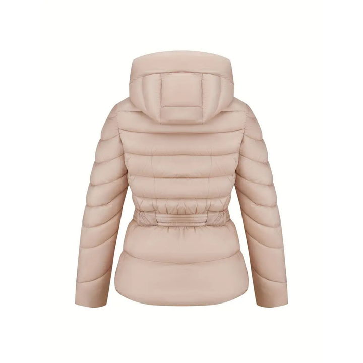 Eira™ - Quilted Bow Puffer Coat