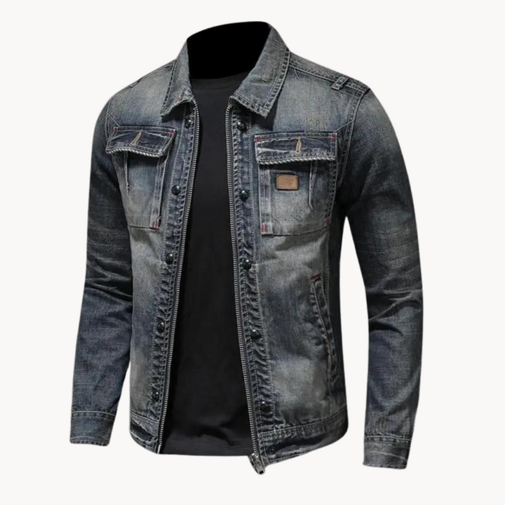 Liam™ | Classic Denim Jacket