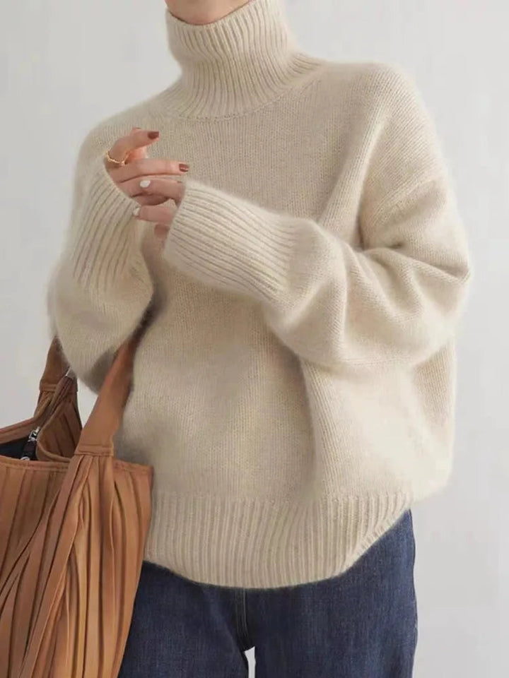 Alia™ - Cozy Cashmere Soft Turtleneck Sweater