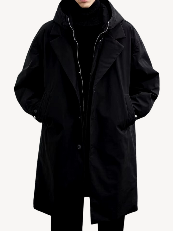 Marcuz™ - Military-Style Hooded Overcoat