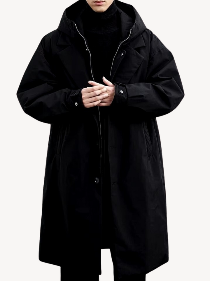 Marcuz™ - Military-Style Hooded Overcoat