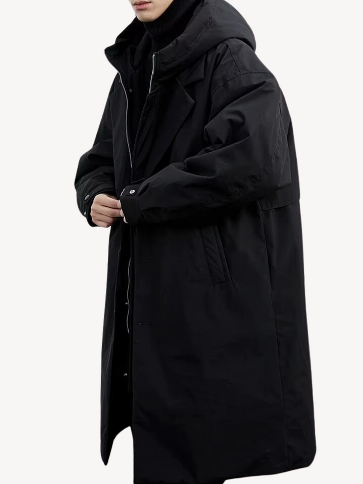 Marcuz™ - Military-Style Hooded Overcoat