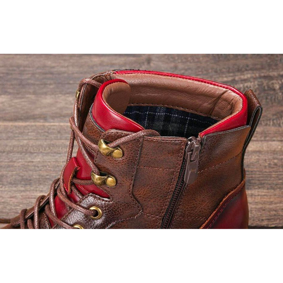 Aaron™ - Handcrafted Leather Boots