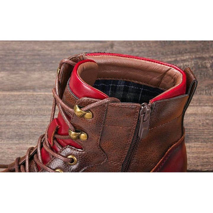 Aaron™ - Handcrafted Leather Boots