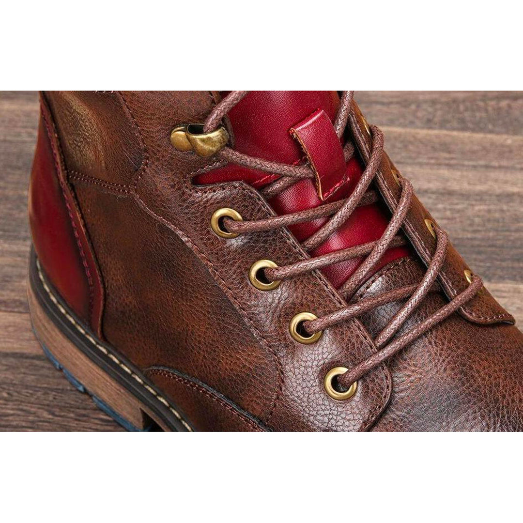 Aaron™ - Handcrafted Leather Boots