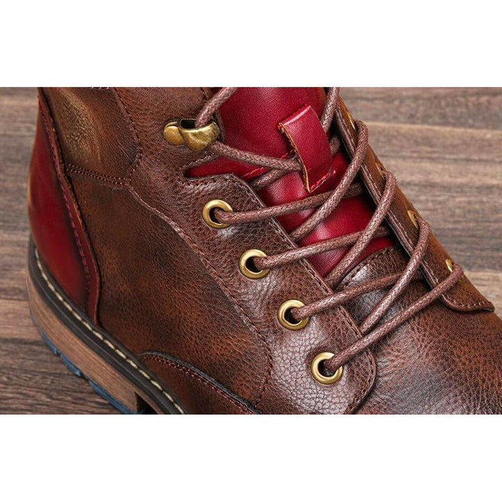 Aaron™ - Handcrafted Leather Boots
