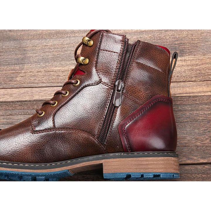 Aaron™ - Handcrafted Leather Boots