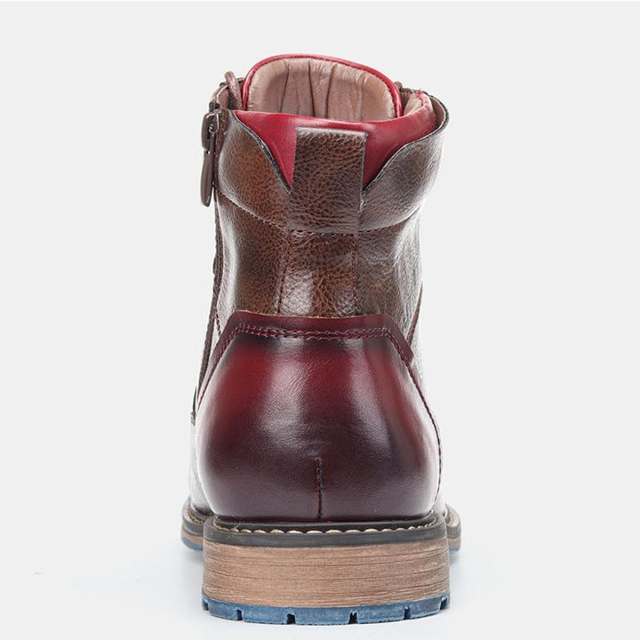 Aaron™ - Handcrafted Leather Boots