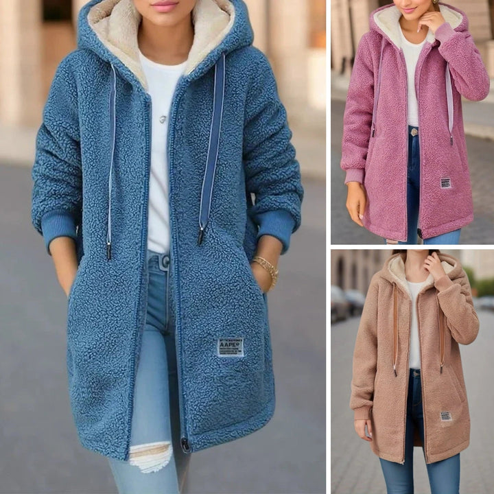 Harper™ - Cozy Fleece Hoodie Jacket