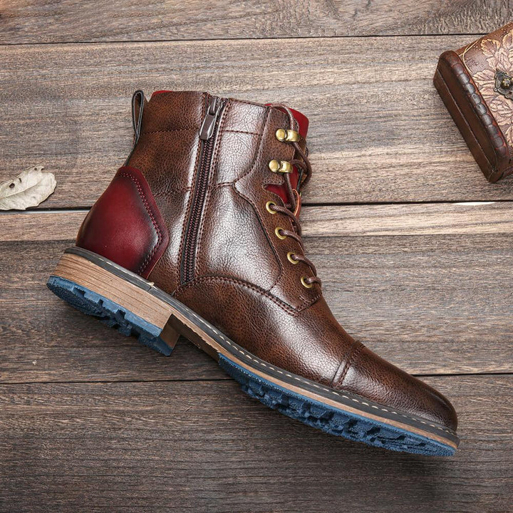 Aaron™ - Handcrafted Leather Boots