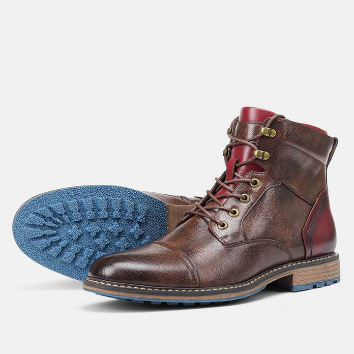Aaron™ - Handcrafted Leather Boots